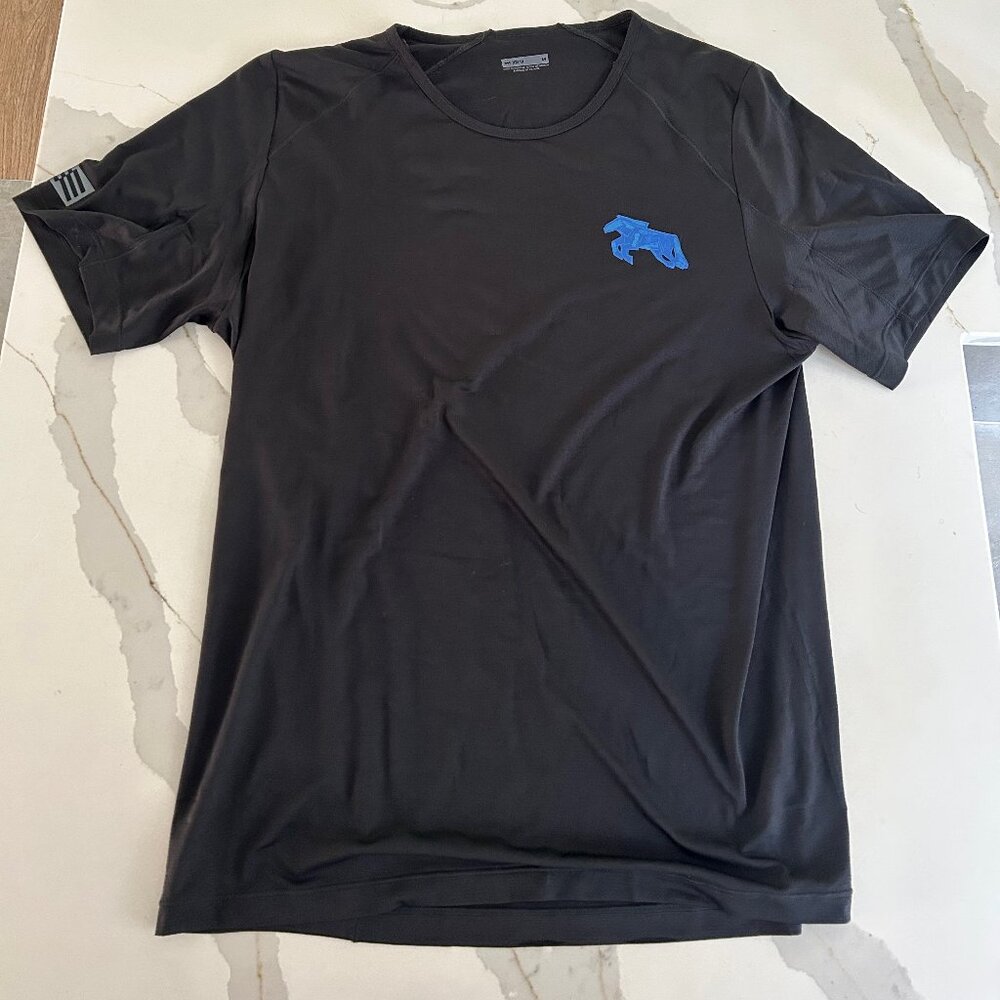 Run All Day Tee - Midnight Blue Horses